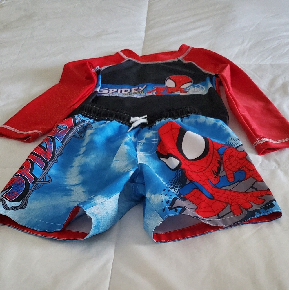 Spiderman Boys Swim Set